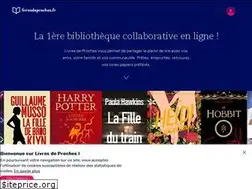 Sites similar to livresdeproches.fr