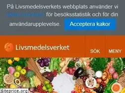 Sites similar to livsmedelsverket.se