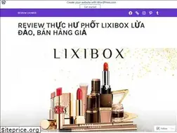 Sites similar to lixiboxvn.wordpress.com