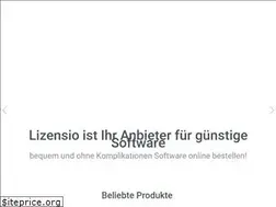 Sites similar to lizensio.de