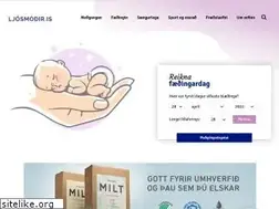 Sites similar to ljosmodir.is