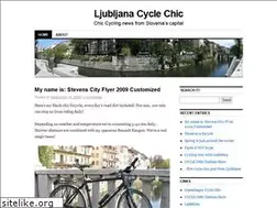 Sites similar to ljubljanacyclechic.wordpress.com