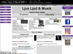 Sites similar to ljusljudmusik.se
