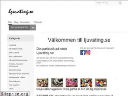 Sites similar to ljuvating.se