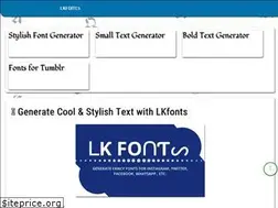 Sites similar to lkfonts.com