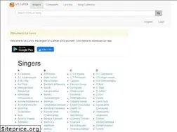 Sites similar to lklyrics.com