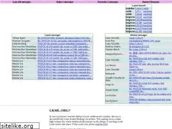 Sites similar to lkml.org