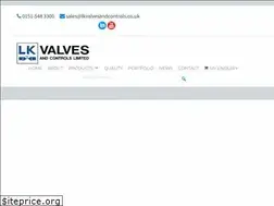Sites similar to lkvalvesandcontrols.co.uk