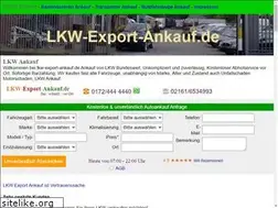 Sites similar to lkw-export-ankauf.de