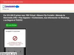 Sites similar to llamadasweb.com