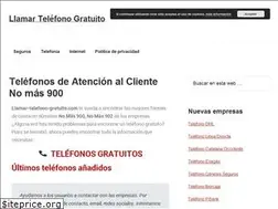 Sites similar to llamar-telefono-gratuito.com