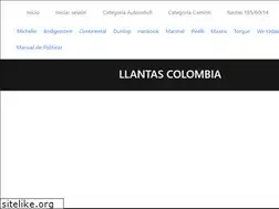 Sites similar to llantascolombia.com