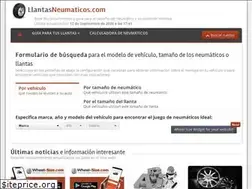 Sites similar to llantasneumaticos.com