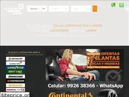 Sites similar to llantasonline.com.pe