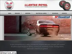 Sites similar to llantasroyal.com.mx