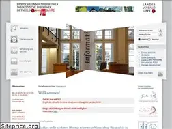 Sites similar to llb-detmold.de