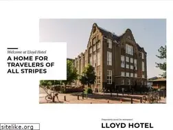Sites similar to lloydhotel.com