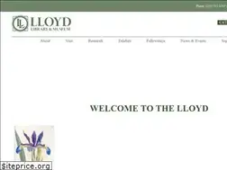 Sites similar to lloydlibrary.com