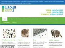Sites similar to lloydpest.ca