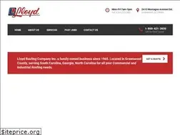 Sites similar to lloydroofing.com