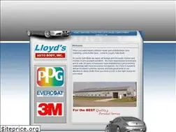 Sites similar to lloydsautobodyshop.com