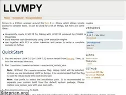 Sites similar to llvmpy.org