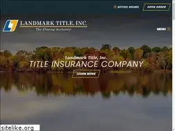 Sites similar to lmarktitle.com