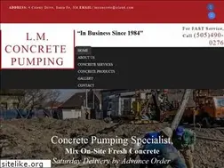 Sites similar to lmconcretesantafe.com
