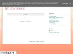 Sites similar to lmlawrence.blogspot.com