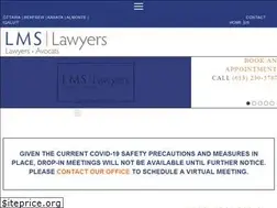 Sites similar to lmslawyers.com