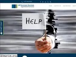 Sites similar to lmsummaryservices.com