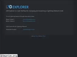 Sites similar to lndexplorer.com