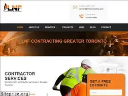 Sites similar to lnfcontracting.com