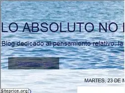 Sites similar to loabsolutonoexiste.blogspot.com