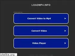 Sites similar to loadmp4.info