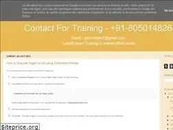 Sites similar to loadrunner-traning.blogspot.com
