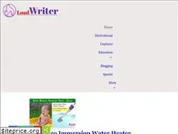 Sites similar to loadwriter.com