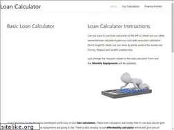 Sites similar to loan-calculator.co.za