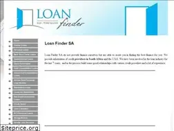 Sites similar to loan-finder-sa.com
