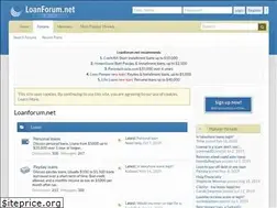 Sites similar to loanforum.net