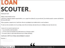 Sites similar to loanscouter.com