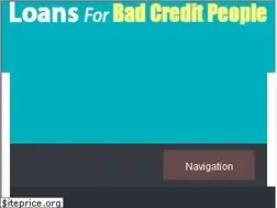 Sites similar to loansforbadcreditpeople.ca