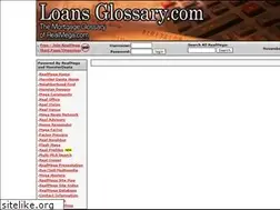 Sites similar to loansglossary.com