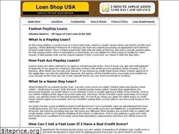 Sites similar to loanshop-usa.com