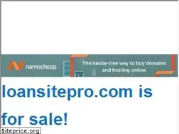 Sites similar to loansitepro.com