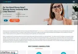 Sites similar to loansolution.com