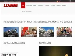 Sites similar to lobbe.de