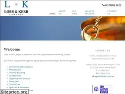 Sites similar to lobbkerr.com.au