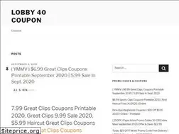 Sites similar to lobby40coupon.com