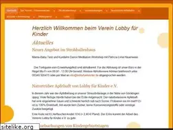 Sites similar to lobbyfuerkinder.de